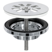 Crépine lave-mains Differnz chromé