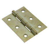 HANDSON scharnier 60 x 46 mm vermessingd 2 stuks