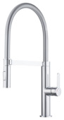 Atlantic keukenkraan Hunter chroom uittrekbaar