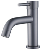 Atlantic koudwaterkraan Olivier gun metal