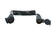 Spirale pour remorque Carpoint fiche 13P et prise 7P max. 3 m