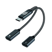 Carpoint splitter USB-C naar dubbele USB-C kabel