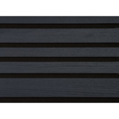 Lattenwand Decowall Acoustic Blend lava eiken, combinatie van verschillende breedtes, 260x30cm, 2 stuks (1.56m2)