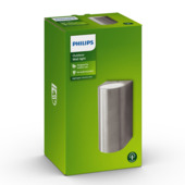 Philips Nightingale buitenwandlamp GU10 max. 35W excl. lampen inox