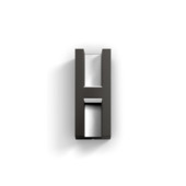 Philips wandlamp Shadow met geïntegreerde led 2x4,5 W grijs