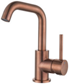 Atlantic wastafelkraan Olivier koper