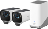 EufyCam S3 Pro Duo Pack Draadloze beveiligingscamera's 4K met Homebase 4