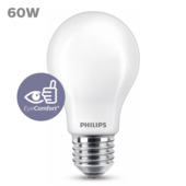 Philips LED peer E27 60 W wit mat niet dimbaar