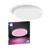 Plafonnier Philips Hue Tento Ambiance White&Color 16 W Ø30 cm blanc