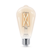 Ampoule Edison Philips Smart LED E27 60 W réglable dimmable