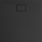 Allibert douchebak Terreno 90x90x2,7 cm bazaltzwart
