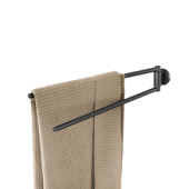 Porte-serviette 2 bras Tiger Orion noir
