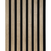 Echantillon panneau tasseau Decowall Acoustic chêne gris 25x30cm