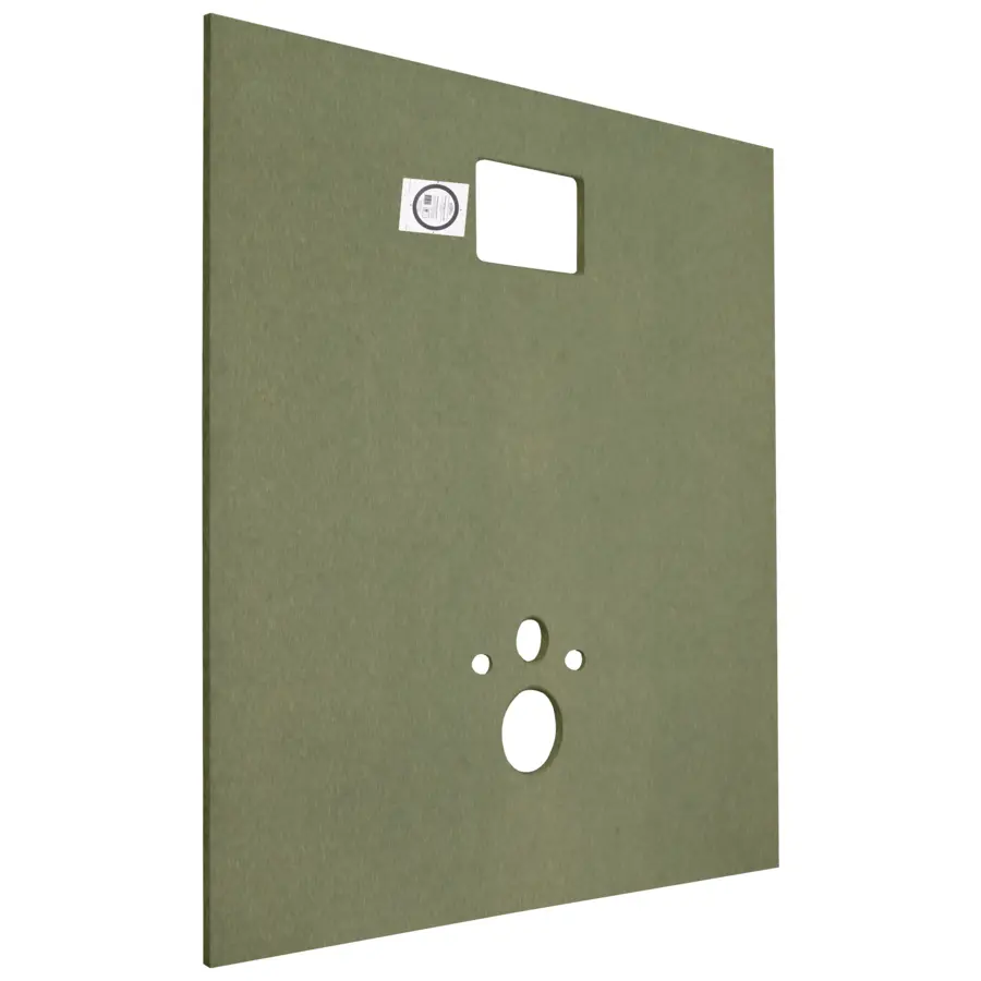 Toilet achterwand MDF 122 x 100 cm 15 mm vochtwerend