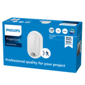 Philips schijnwerper wandlamp ovaal met bewegingssensor 1400 lm