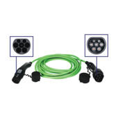 Câble de charge électrique Blaupunkt EVCABLE 3 phase type 2-2 16A