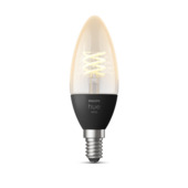 Ampoule bougie à filament Philips Hue White E14 4,5W