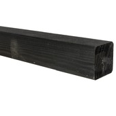 Tuinpaal antraciet geïmpregneerd ± 6,8x6,8 cm lengte ± 270 cm