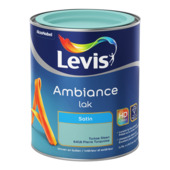 Laque Levis Ambiance satin 750 ml pierre turquoise