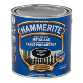 Hammerite metaallak hoogglans zwart 2,5 L