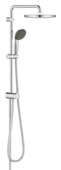 Grohe Douchesysteem Vitalio Start 250 met omstelling Rond, Max. 8,0L/M Bij 3 Bar Chroom - hartafstand kraan 15 cm