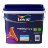 Peinture Levis Ambiance Mur satin 5 L blanc lys