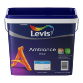 Peinture Levis Ambiance Mur satin 5 L blanc
