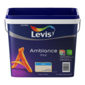 Peinture Levis Ambiance Mur satin 5 L beige ivoire