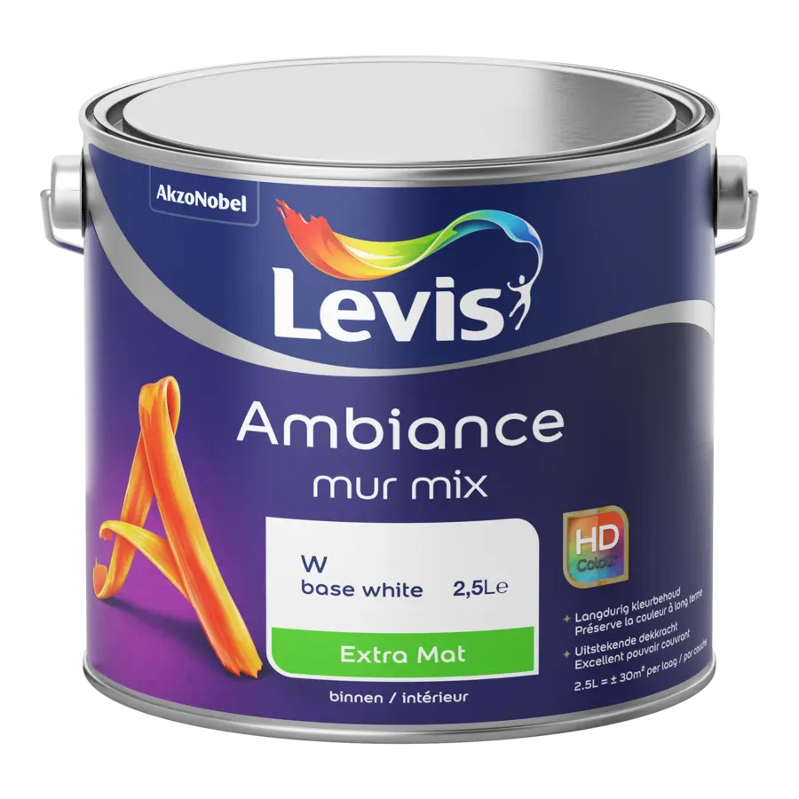 Levis Ambiance muurverf extra mat 2,5 liter
