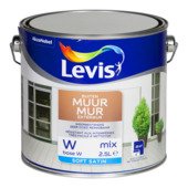 Peinture murale extérieure Levis satin 2,5 L base C