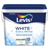 Peinture murale pour l'intérieur Levis Extra White+  5L