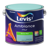 Peinture Levis Ambiance Mur extra mate 2,5 L pierre turquoise