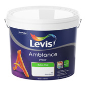 Peinture Levis Ambiance Mur extra mate 10 L blanc