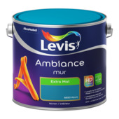 Peinture Levis Ambiance Mur extra mate 2,5 L azure