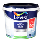 Peinture Mur Levis mat 10+2 L blanc