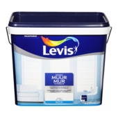 Peinture Levis Mur satin 5 L 0001 blanc