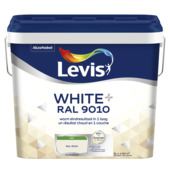 Peinture murale pour l'intérieur Levis White+ RAL 9010 5L
