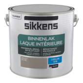 Sikkens binnenlak zijdeglans warm grijs 2,5 L
