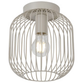 KARWEI plafondlamp Vic beige 23xØ21cm