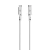 Celly Planet USB-C > USB-C kabel wit 1,5 m
