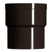 Jonction de gouttière Martens 80 mm brun