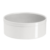 Embout de tuyau Martens PVC 40 mm blanc