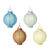 Solar LED lantaarn 23 cm hoog diverse kleuren, per stuk