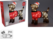 Décoration de Noël 'Chien' 40 LED 38 cm intérieur