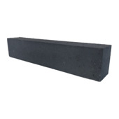 Stapelblok beton antraciet 60x12x10 cm