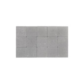 Kasseien beton ongetrommeld grijs 15x15x6 cm - 120 stuks / 2,76 m²