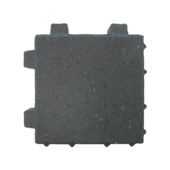 Klinker beton facet waterdoorlatend zwart 20x20x6 cm 