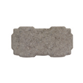 Betonklinker grijs waterdoorlaatbaar 22x11x6 cm
