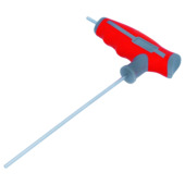 Suki stiftsleutel zeskant (Inbus) T-greep 150x3 mm