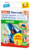 Tesa Powerstrips poster wit 20 stuks